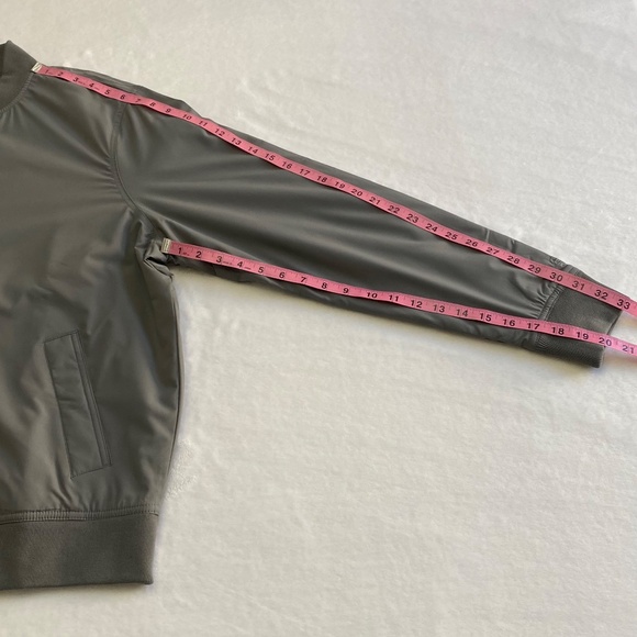 Banana Republic Men’s Bomber Jacket, Gray, Large NWT - Picture 13 of 16